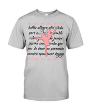 Load image into Gallery viewer, Ballet Words Pink Pattern Gift For Ballet Dancer Guys Tee
