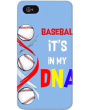 Load image into Gallery viewer, Baseball Be My DNA Gift For Sport Lovers Phone case
