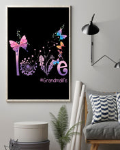 Load image into Gallery viewer, Love Butterflies Grandma Life Gift For Grandma Vertical Poster
