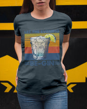 Load image into Gallery viewer, Lovely Phone Case Let The Evening Be-Gin Retro Vintage Ladies Tee
