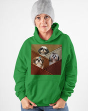 Load image into Gallery viewer, Three Cute Shih Tzu In Bag Gift For Dog Lovers Hoodie

