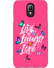 Load image into Gallery viewer, Butterfly Live Laugh Love Gift For Lover Phone case
