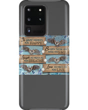 Load image into Gallery viewer, Do What Makes You Happy With Bats Gift For Girls Phone case

