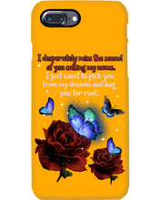 Load image into Gallery viewer, Butterfly Calling My Name Gift For Lover Phone case
