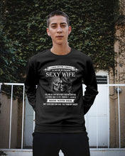 Load image into Gallery viewer, Shes Stubborn Messy And A Brat At Times Black Gift For Husband Sweatshirt
