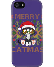 Load image into Gallery viewer, Merry Catmas Cute Funny Gifts Phone case
