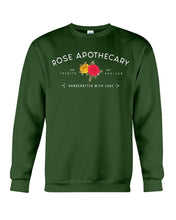 Load image into Gallery viewer, Rose Apothecary Handcrafted With Care Gift For Women Sweatshirt
