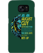 Load image into Gallery viewer, As An August I Am The Kind Of Man Lion Birthday Gift Phone case
