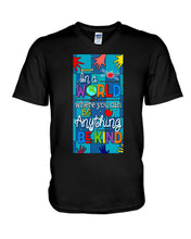 Load image into Gallery viewer, Lovely Phone Case In A World Where You Can Be Anything Be Kind Guys V-Neck
