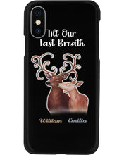 Load image into Gallery viewer, Custom Name Deers Gift For Boyfriend Till Our Last Breath Phone case
