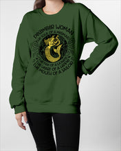 Load image into Gallery viewer, December Woman The Soul Of A Mermaid Birthday Meaningful Gift For Women Sweatshirt
