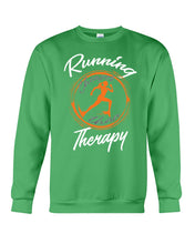 Load image into Gallery viewer, Running Cheaper Than Therapy Gift For Running Lovers Sweatshirt
