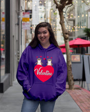 Load image into Gallery viewer, Couple Otter Valentine's Day Gift For Otter Lovers Hoodie
