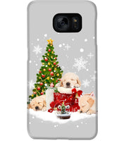 Load image into Gallery viewer, Funny Golden Retrievers Sleep In Red Boots Gift For Dog Lovers Phone case
