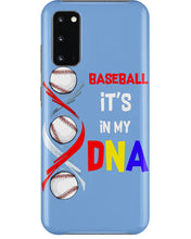 Load image into Gallery viewer, Baseball Be My DNA Gift For Sport Lovers Phone case
