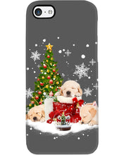 Load image into Gallery viewer, Funny Golden Retrievers Sleep In Red Boots Gift For Dog Lovers Phone case
