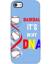 Load image into Gallery viewer, Baseball Be My DNA Gift For Sport Lovers Phone case
