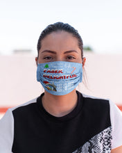 Load image into Gallery viewer, Weather Outside Frightful Sewing Let Us Sew Cloth Face Mask
