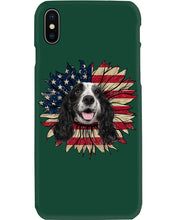 Load image into Gallery viewer, English Cocker Spaniel US Sunflower Gift For Dog Lovers Phone case
