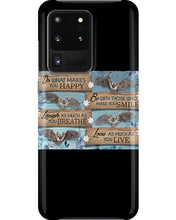 Load image into Gallery viewer, Do What Makes You Happy With Bats Gift For Girls Phone case
