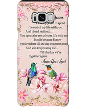 Load image into Gallery viewer, Til The Day We're Together Humming Birds Phone case
