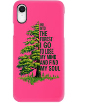 Load image into Gallery viewer, Into The Forest I Go To Lose My Mind Find My Soul Phone case
