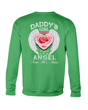 Load image into Gallery viewer, Market Trendz Daddy's Girl I Used To Be His Angel For Dad Sweatshirt
