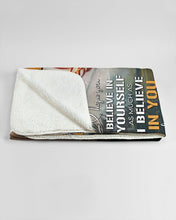 Load image into Gallery viewer, This Old Hunter Will Have Your Back Deer Mom Gift For Son Sherpa Blanket
