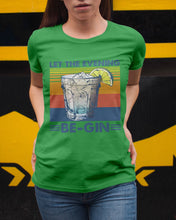 Load image into Gallery viewer, Lovely Phone Case Let The Evening Be-Gin Retro Vintage Ladies Tee
