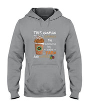 Load image into Gallery viewer, The Quarantine Time With Yarn And Coffee Gift For Women Hoodie
