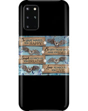 Load image into Gallery viewer, Do What Makes You Happy With Bats Gift For Girls Phone case
