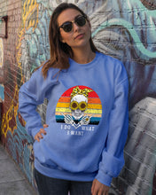 Load image into Gallery viewer, I Do What I Want Skull Sunflower Special Custom Design Sweatshirt
