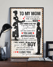 Load image into Gallery viewer, Present For Mom Let You Know You're Appreciated  Trending Vertical Poster
