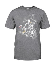 Load image into Gallery viewer, You're Not Alone Motorcycle Axe Gift For Men Guys Tee
