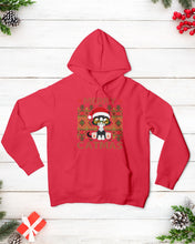 Load image into Gallery viewer, Merry Catmas Cute Funny Gifts Hoodie
