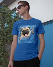 Load image into Gallery viewer, baby Pug In Denim Pocket Gift For Dog Lovers Guys Tee
