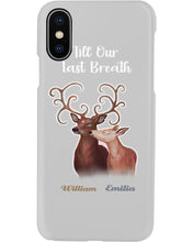 Load image into Gallery viewer, Custom Name Deers Gift For Boyfriend Till Our Last Breath Phone case
