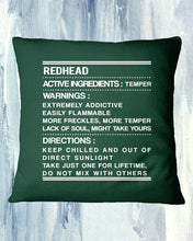 Load image into Gallery viewer, Sorry This Guy Is Already Taken By A Smart And Sexy Redhead Gift For Men Pillow Cover
