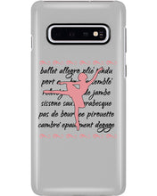 Load image into Gallery viewer, Ballet Words Pink Pattern Gift For Ballet Dancer Phone case
