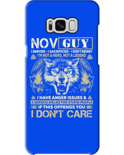 Load image into Gallery viewer, November Guy I Am Not A Hero Not A Legend I Have Anger Issues Birthday Gift Phone case
