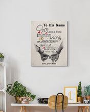 Load image into Gallery viewer, We'll Stay Together Through Both The Tears And Laughter Custom Name Gift For Husband Matte Canvas
