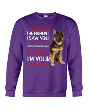 Load image into Gallery viewer, German Shepherd I Wanted You I Loved You Gift For Dog Lovers Sweatshirt
