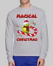 Load image into Gallery viewer, Tennis Players Magical Christmas Snowman Gift For Women Unisex Long Sleeve
