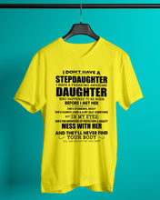 Load image into Gallery viewer, I Don't Have A Stepdaughter A Freaking Awesome Daughter Gift For Women Guys V-Neck
