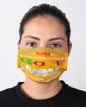 Load image into Gallery viewer, Golf Who Believes In Herself Gift For Sport Lovers Cloth Face Mask
