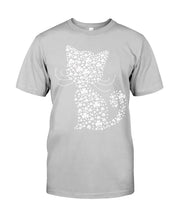Load image into Gallery viewer, Cat With Clover Lucky Great Gift For Cat Lovers Guys Tee
