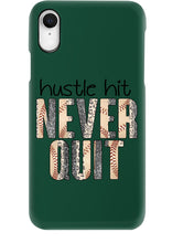 Load image into Gallery viewer, Baseball Hustle Hit Never Quit Gift For Lovers Phone case
