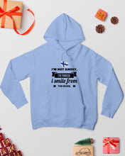 Load image into Gallery viewer, I'm Not Angry I'm Finnish I Smile From The Inside Trending Hoodie
