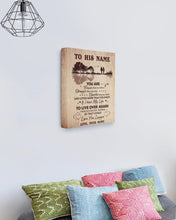 Load image into Gallery viewer, You Are Smarter Than You Think Custom Name Gift For Husband Matte Canvas
