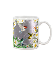 Load image into Gallery viewer, Hummingbird With English Daisy Gift For Birds Lovers Mug
